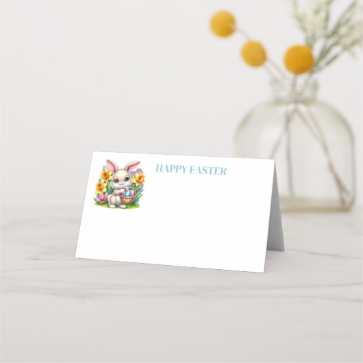 Easter Name Place Card (Voorkant)