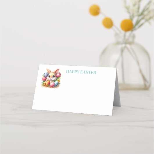 Easter Name Place Card (Voorkant)