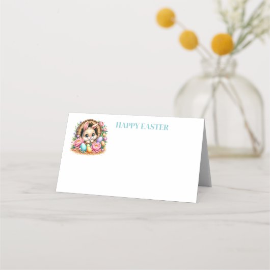 Easter Name Place Card (Voorkant)