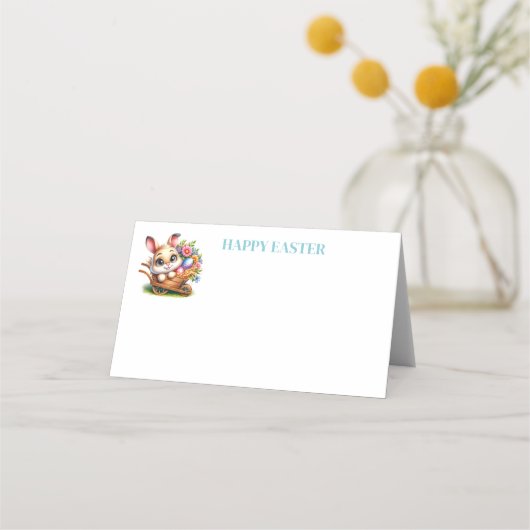 Easter Name Place Card (Voorkant)