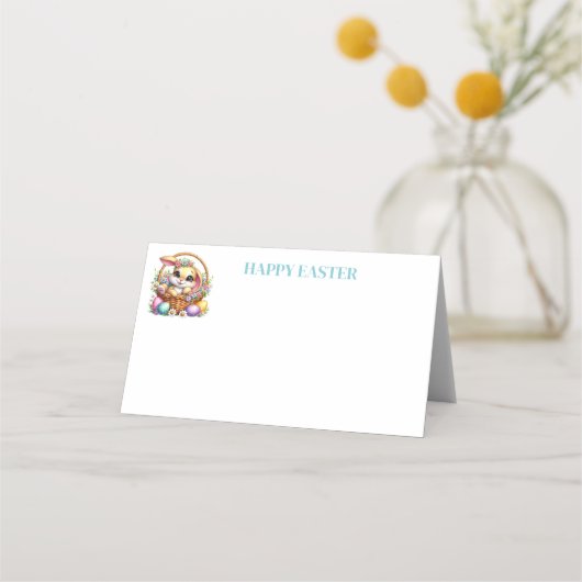 Easter Name Place Card (Voorkant)