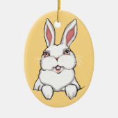 Easter Ornament Custom Easter Bunny Decorations (Voorkant)