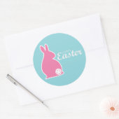 Easter Pickleball Ronde Sticker (Envelop)
