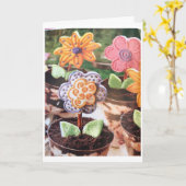 ***EASTER*** POUR LA CARTE AMATEUR DE FLEURS (Fleur jaune)