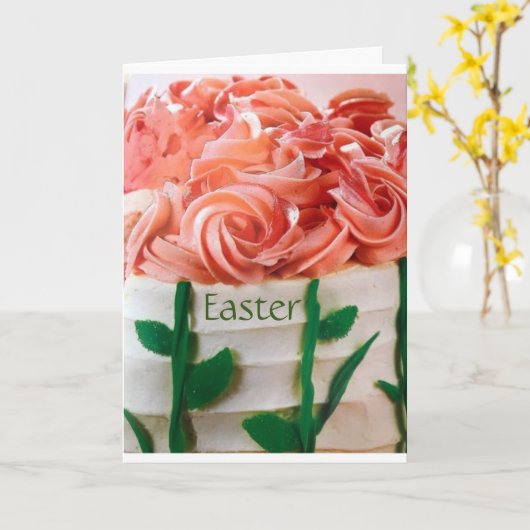 ***EASTER*** POUR LES AMATEURS DE CARTE DE GÂTEAUX (Fleur jaune)