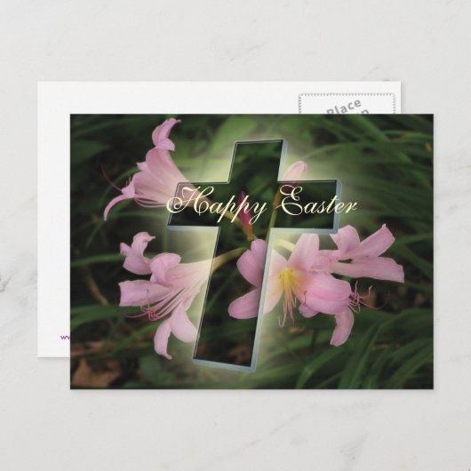 Easter Religious Feestdagenkaart (Voorkant / Achterkant)