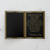 Easter Resurrection Religious Feestdagen Kaart (Binnen)