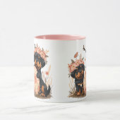 Easter Rottweiler Dogs Mok (Midden)