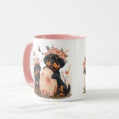 Easter Rottweiler Dogs Mok (Voorkant links)