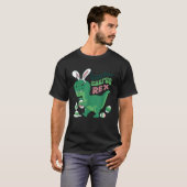 Easter Saurus Rex Eggs Bunny T Rex Dinosaur Boys G T-shirt (Voorkant volledig)