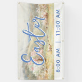 Easter Service Church Banner (Verticaal)