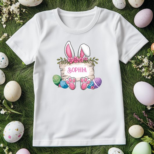 Easter Shirt; Schattigee Bunny & Eggs T-shirt