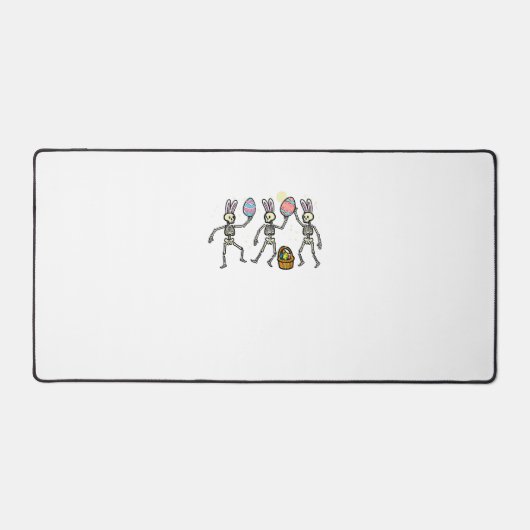 Easter Skeletons Dancing Eggs Funny Bones Men Wome (Recto)