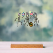 Easter Skeletons Dancing Eggs Funny Bones Men Wome (Neutre)