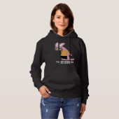 Easter Sloth Bunny Feeling Energized Hoodie (Voorkant volledig)