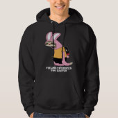 Easter Sloth Bunny Feeling Energized Hoodie (Voorkant)