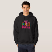 Easter Squad Bunny Rabbit Face Easter Day Women G Hoodie (Voorkant volledig)