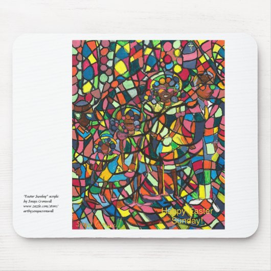 "Easter Sunday" Muismat (Voorkant)
