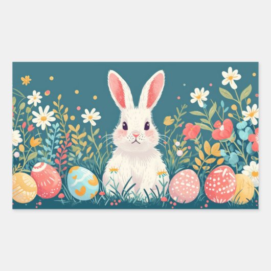 Easter Sunday  Rechthoekige Sticker (Voorkant)