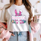 Easter T-shirt; Schattigee Bunny & Eggs T-shirt