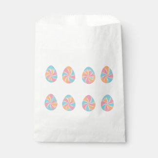 Easter Tie-Dye eggs mid-tone soft pattern Bedankzakje
