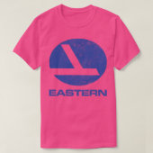 Eastern Airlines vervaagde stijl T-shirt (Design voorkant)