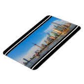 © Eastern Bank of Huangpu River, Shanghai, China Magneet (Linkerzijde)