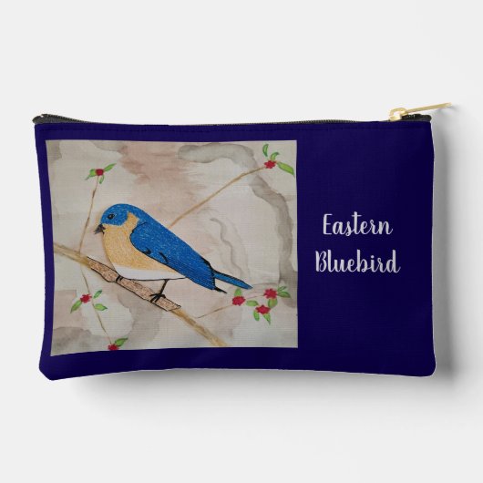 Eastern Bluebird Etui (Achterkant)