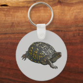 Eastern Box Turtle Coordinating Items Sleutelhanger (Voorkant)