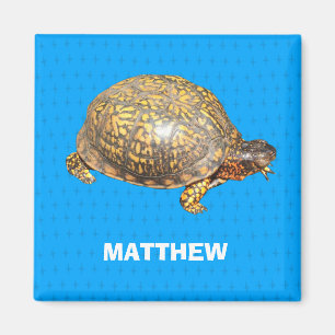 Eastern Box Turtle Foto gepersonaliseerd Magneet