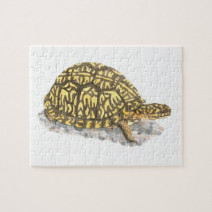 Eastern Box Turtle Jigzaag Puzzle Legpuzzel