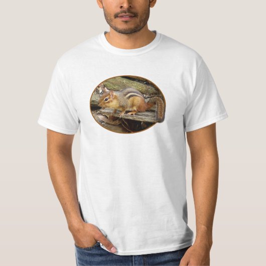 Eastern Chipmunk T-Shirt (Voorkant)