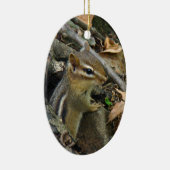 Eastern Chipmunk - Tamias striatus Keramisch Ornament (Rechts)