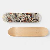 Eastern Dragon Ninja Scroll Element Pro Park Deck Skateboard (Horizontaal)
