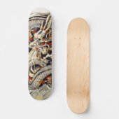 Eastern Dragon Ninja Scroll Element Pro Park Deck Skateboard (Voorkant)