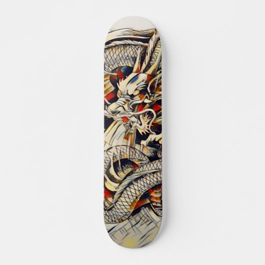Eastern Dragon Ninja Scroll Element Pro Park Deck Skateboard (Voorkant)