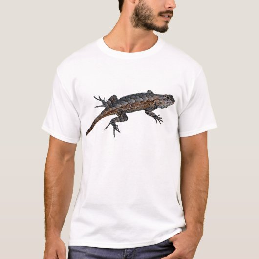 Eastern Fence Lizard T-shirt (Voorkant)