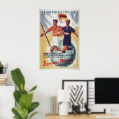 Eastern Germany Propaganda Poster -GDRSoviet (Bureau à domicile)