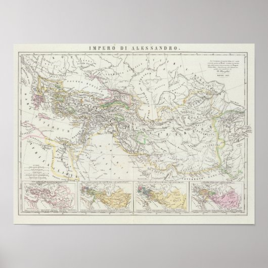 Eastern Hemisphere World Map Poster (Voorkant)
