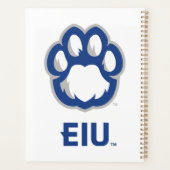 Eastern Illinois Panthers Empreinte de patte & EIU (Dos)