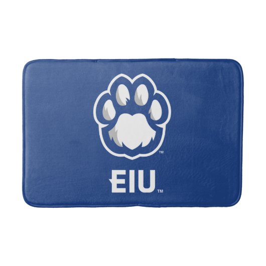 Eastern Illinois Panthers Paw Print & EIU Badmat (Voorkant)