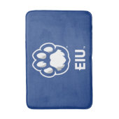 Eastern Illinois Panthers Paw Print & EIU Badmat (Voorkant Verticaal)