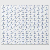 Eastern Illinois Panthers Paw Print & EIU Cadeaupapier (Vlak)