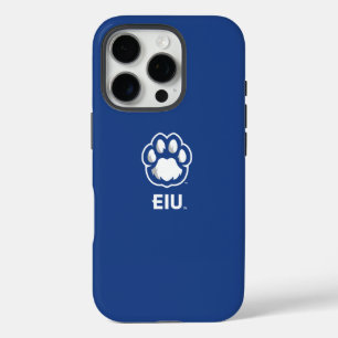 Eastern Illinois Panthers Paw Print & EIU iPhone 16 Pro Hoesje