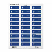 Eastern Illinois Panthers Paw Print & EIU Etiket (Full Sheet)