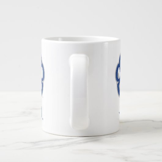 Eastern Illinois Panthers Paw Print & EIU Extra Grote Beker (Achterkant)