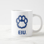 Eastern Illinois Panthers Paw Print & EIU Extra Grote Beker (Rechts)