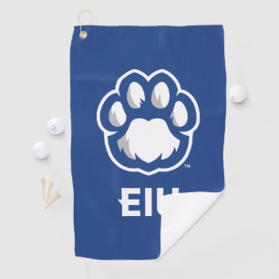 Eastern Illinois Panthers Paw Print & EIU Golfhanddoek