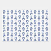 Eastern Illinois Panthers Paw Print & EIU Inpakpapier Vel (Voorkant 3)