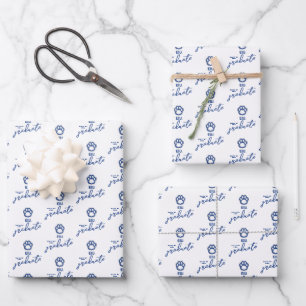 Eastern Illinois Panthers Paw Print & EIU Inpakpapier Vel